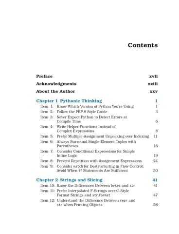 Effective Python 125 Specific Ways to Write Better Python 3rd Edition