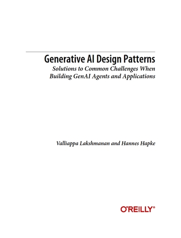 Generative AI Design Patterns