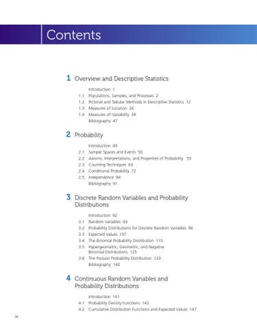 Probability and Statistics for Engineering and the Sciences 10th Edition
