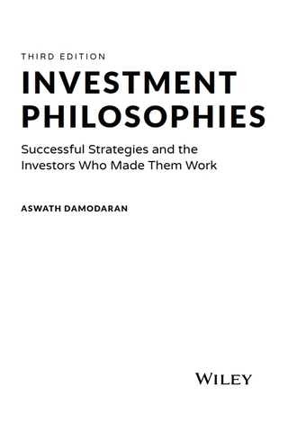Investment Philosophies 3rd Edition