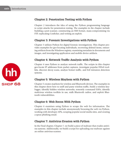 Violent Python: A Cookbook for Hackers, Forensic Analysts, Penetration Testers and Security Engineers