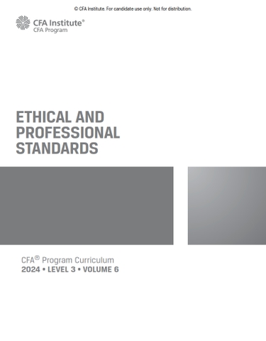 2024 CFA Program Curriculum Level III Box Set