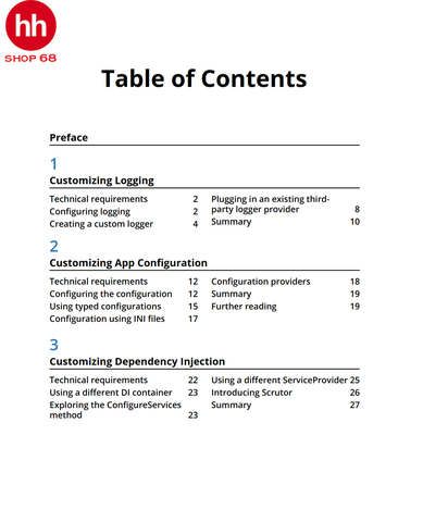 Customizing ASP.NET Core 6.0: Learn to turn the right screws to optimize ASP.NET Core applications for better performance, 2nd Edition