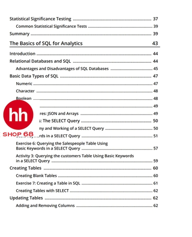 SQL for Data Analytics: Perform fast and efficient data analysis with the power of SQL