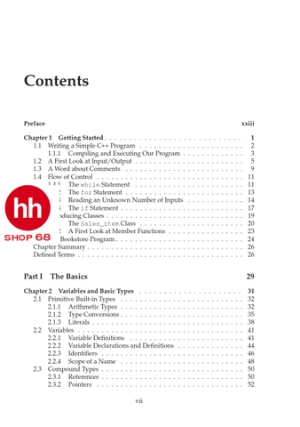 C++ Primer 5th Edition  - HHShop68