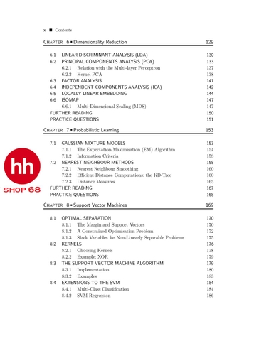Machine Learning: An Algorithmic Perspective, Second Edition (Chapman & Hall/CRC Machine Learning & Pattern Recognition) - HHShop68