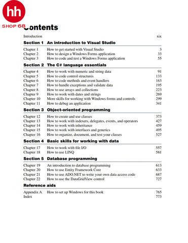 Murach's C# 7th Edition