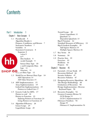 Data Structures: A Pseudocode Approach with C - HHShop68