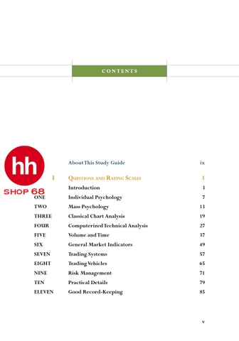 Study Guide for The New Trading for a Living