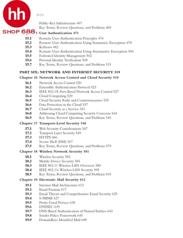 Cryptography and Network Security: Principles and Practice 7th Global Edition