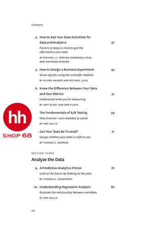 HBR Guide to Data Analytics Basics for Managers - HHShop68