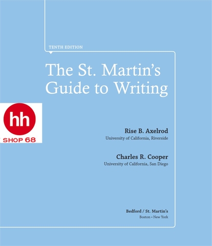 The St. Martin's Guide to Writing 10th