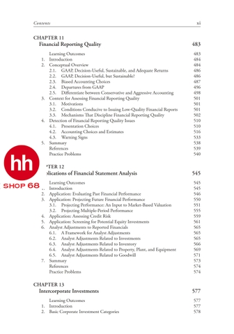International Financial Statement Analysis (CFA Institute Investment Series) 4th Edition
