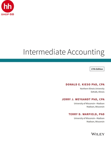 Intermediate Accounting 17th Edition
