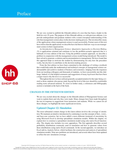 An Introduction to Management Science: Quantitative Approach - HHShop68