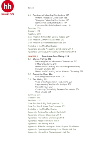 Business Analytics 4th Edition