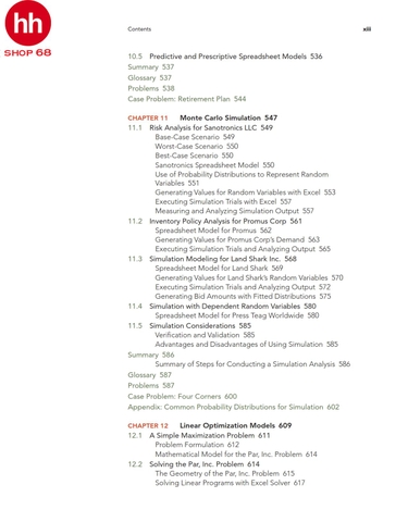 Business Analytics 4th Edition