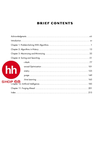 Dive Into Algorithms - HHShop68