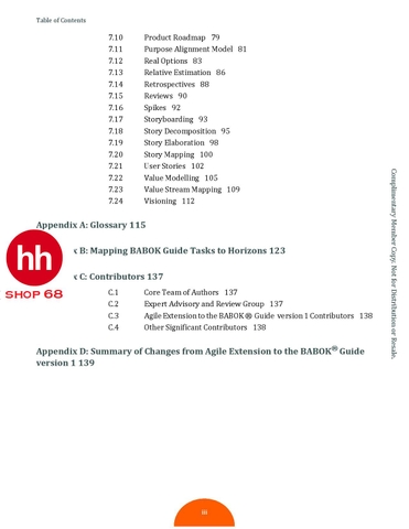 Agile Extension to the BABOK(R) Guide: Version 2