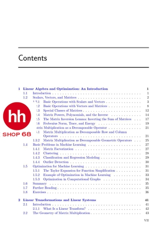 Linear Algebra and Optimization for Machine Learning