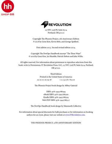 The Phoenix Project: A Novel about IT, DevOps, and Helping Your Business Win