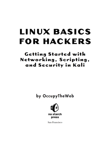 Linux Basics for Hackers