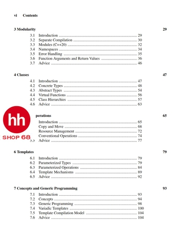 A Tour of C++ 2nd 2018 (C++ In-Depth Series)