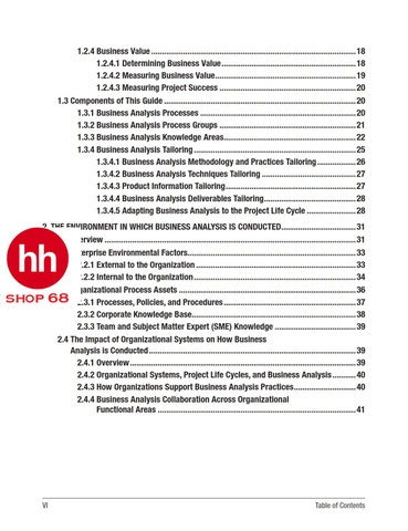 The PMI Guide to Business Analysis
