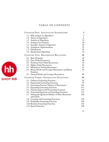 An Introduction to the Analysis of Algorithms - HHShop68
