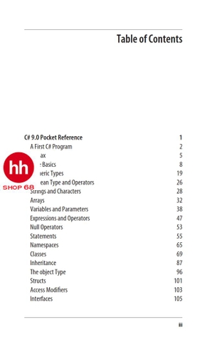 C# 9.0 Pocket Reference: Instant Help for C# 9.0 Programmers