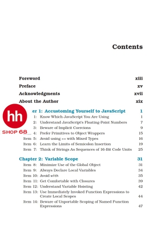 Effective JavaScript