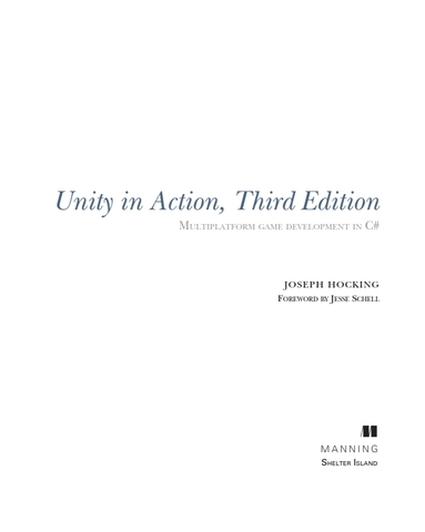 Unity in Action 3rd Edition