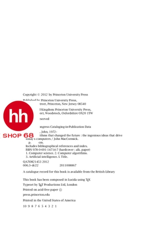 Nine Algorithms That Changed the Future - HHShop68