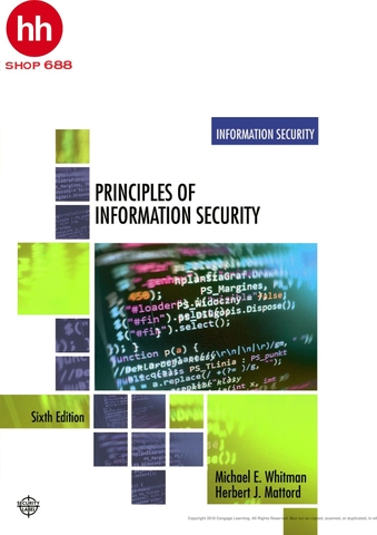 Principles of Information Security 6th Edition
