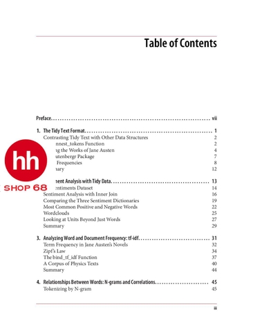Text Mining with R: A Tidy Approach - HHShop68