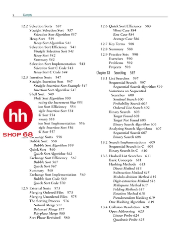 Data Structures: A Pseudocode Approach with C - HHShop68