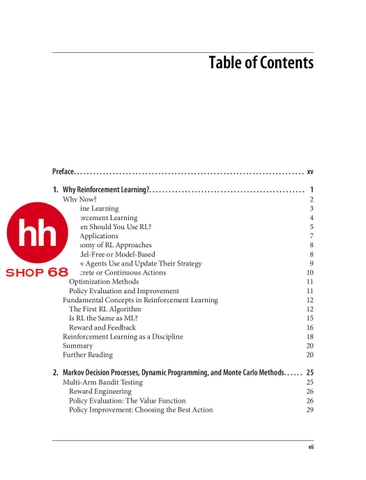Reinforcement Learning: Industrial Applications of Intelligent Agents - HHShop68