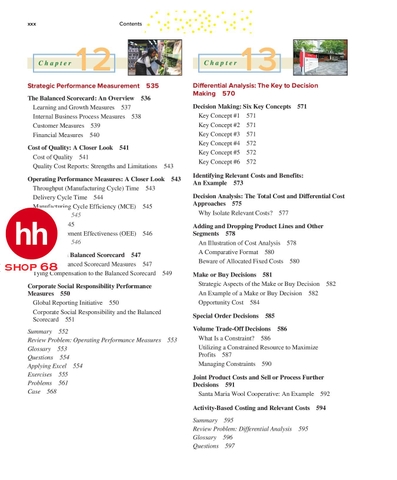 Managerial Accounting 17th Edition