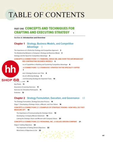 Essentials of Strategic Management: The Quest for Competitive Advantage 6th Edition 2018