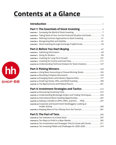 Stock Investing for Dummies 6th Edition