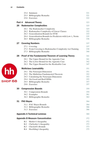 Understanding Machine Learning: From Theory to Algorithms - HHShop68