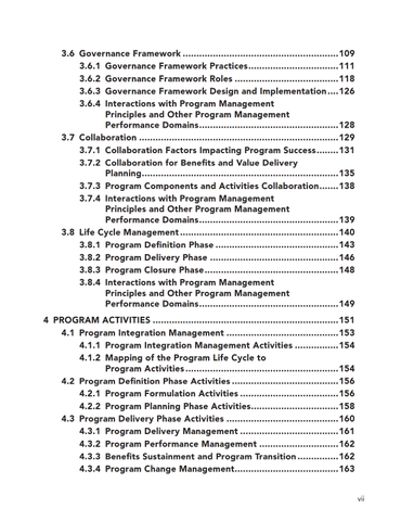 The Standard for Program Management 5th Edition