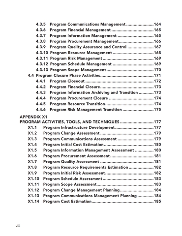 The Standard for Program Management 5th Edition