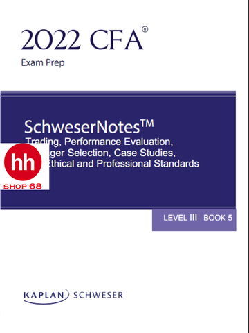 CFA 2022 Kalpan SchweserNotes Level 3