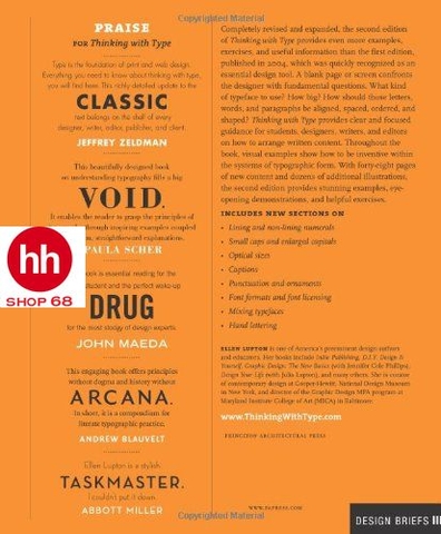 Thinking with Type 2nd revised and expanded edition: A Critical Guide for Designers, Writers, Editors, & Students