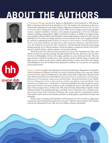 Business Analytics: Data Analysis & Decision Making 7th Edition