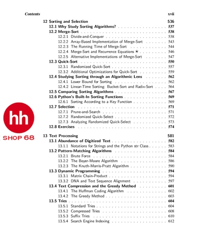 Data Structures and Algorithms in Python - HHShop68
