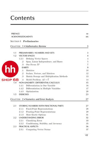 Numerical Algorithms