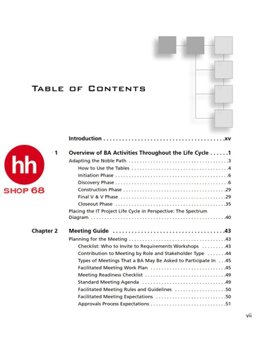 The Business Analyst's Handbook