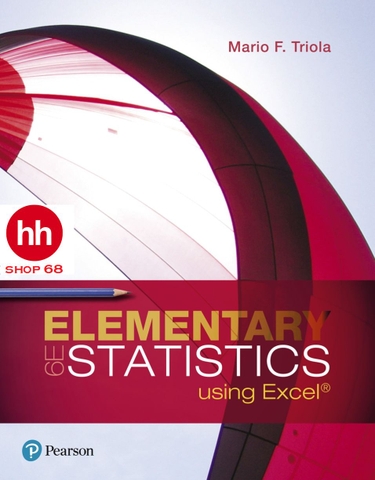 Elementary Statistics Using Excel 6th Edition 2017 by Mario F. Triola